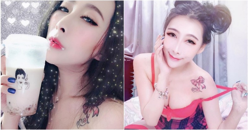 滴出來啦！悶騷女「嵐嵐」一天沒奶就不行，粉絲也跟著喝好喝滿啦～